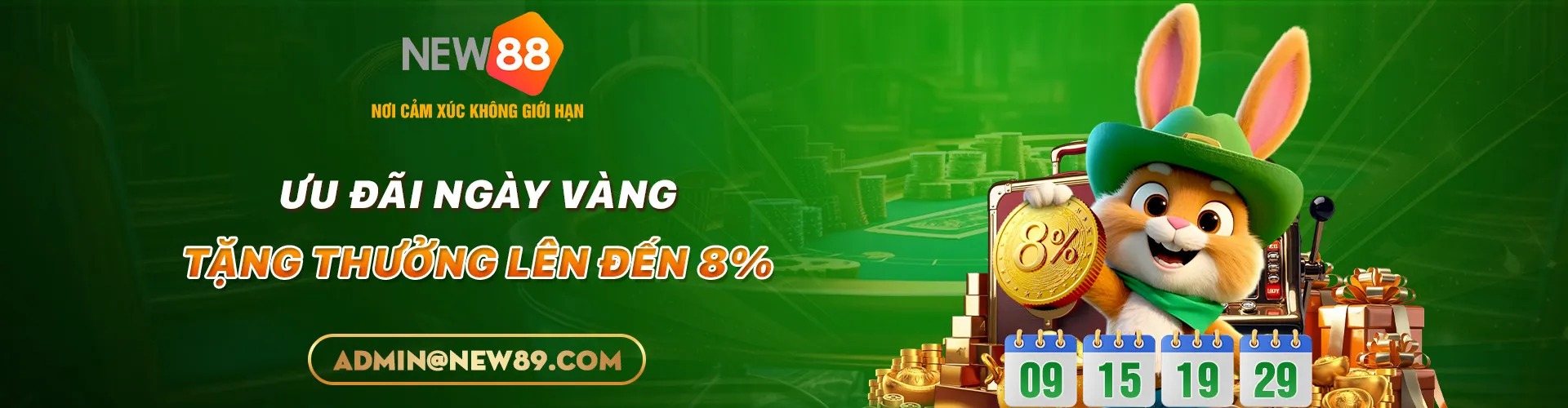 NEW88 – Link Chính Thức Nhận +58K Miễn Phí 14 new88 ưu đãi ngày vàng