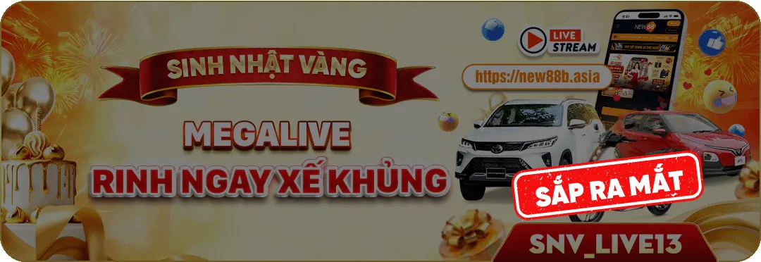 NEW88 – Link Chính Thức Nhận +58K Miễn Phí 18 NEW88 ĐẠI NHẠC HỘI SINH NHẬT VÀNG NEW88LIVE - ĐÓN ĐẦU XU THẾ - RINH NGAY XẾ KHỦNG