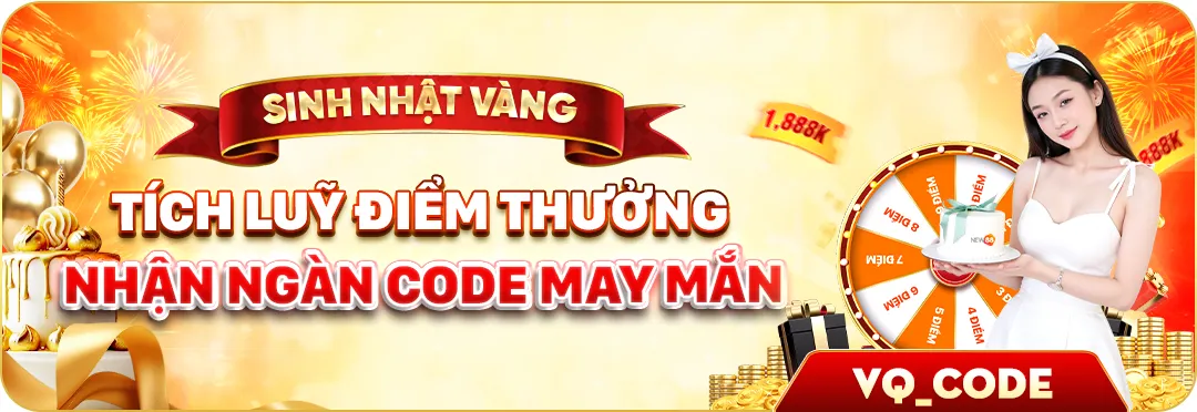 NEW88 – Link Chính Thức Nhận +58K Miễn Phí 16 NEW88 ĐẠI NHẠC HỘI SINH NHẬT VÀNG TÍCH LŨY ĐIỂM THƯỞNG - NHẬN NGÀN CODE MAY MẮN